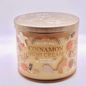Bath & Body Works Cinnamon Irish Cream 3 Wick Candle